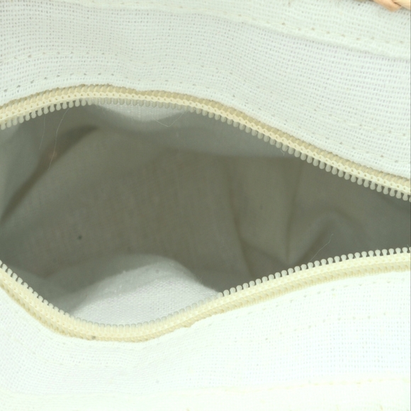 Eco Friendly Reed Handwoven Shoulder Bag with Nylon Handle (2.75x6.29x5.90) NWT - Picture 5 of 8